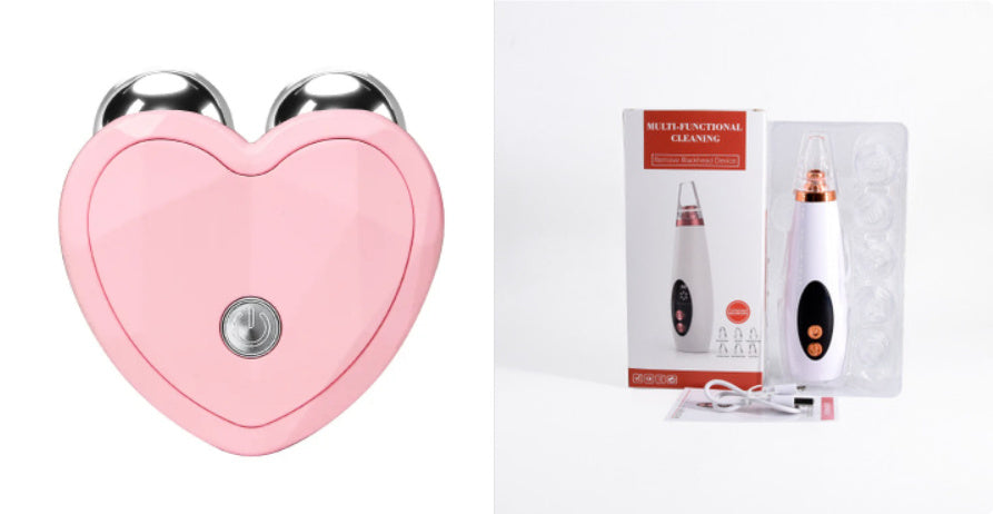 Blackhead Pore Vacuum Cleaner and Remover Button Face Suction