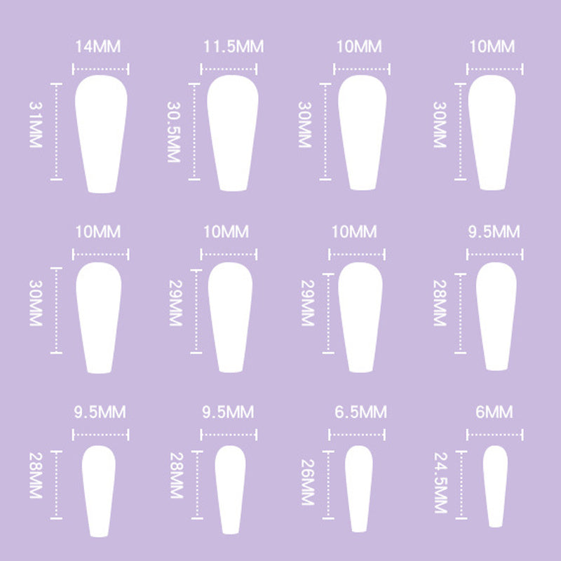 Detachable Artistic Wearable Finished Fake Nails Fingernails Press On Nails Tips