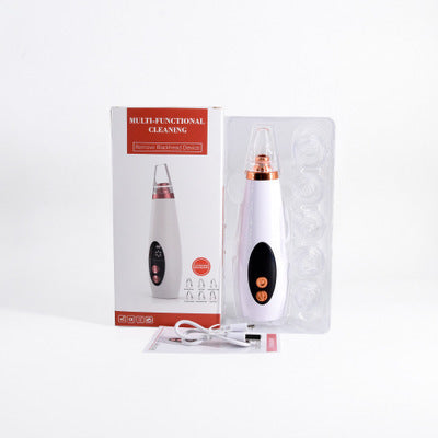 Blackhead Pore Vacuum Cleaner and Remover Button Face Suction