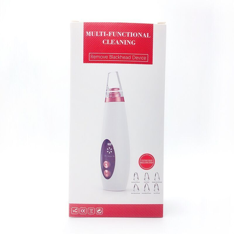 Blackhead Pore Vacuum Cleaner and Remover Button Face Suction