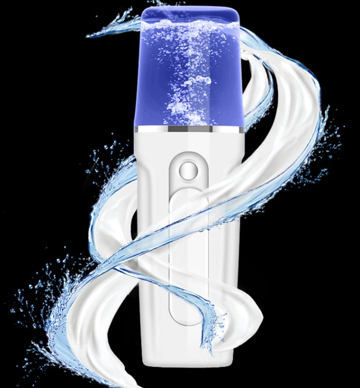 Facial Moisturizing Beauty Apparatus With USB Charging Battery Bank